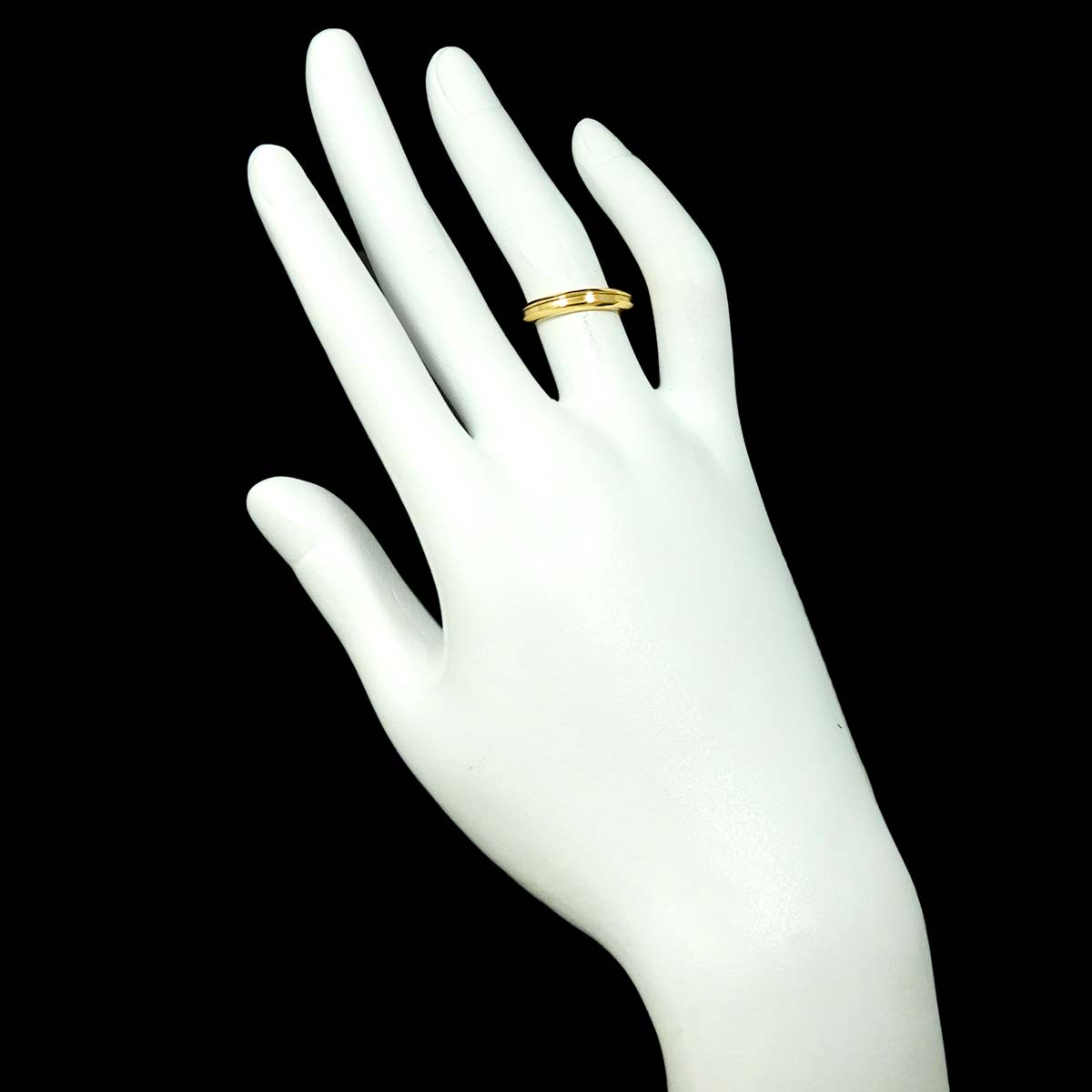 Ring 18K K18 YG 750 size4.5-4.75(US)