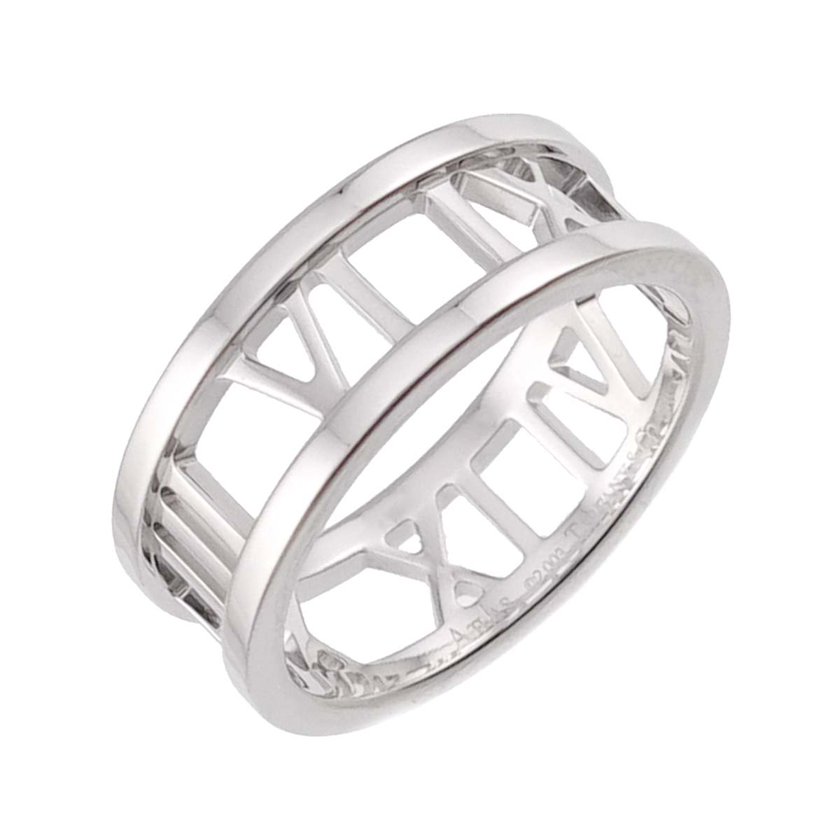 Atlas Diamond Ring 18K White Gold 750 size5.5-5.75(US)