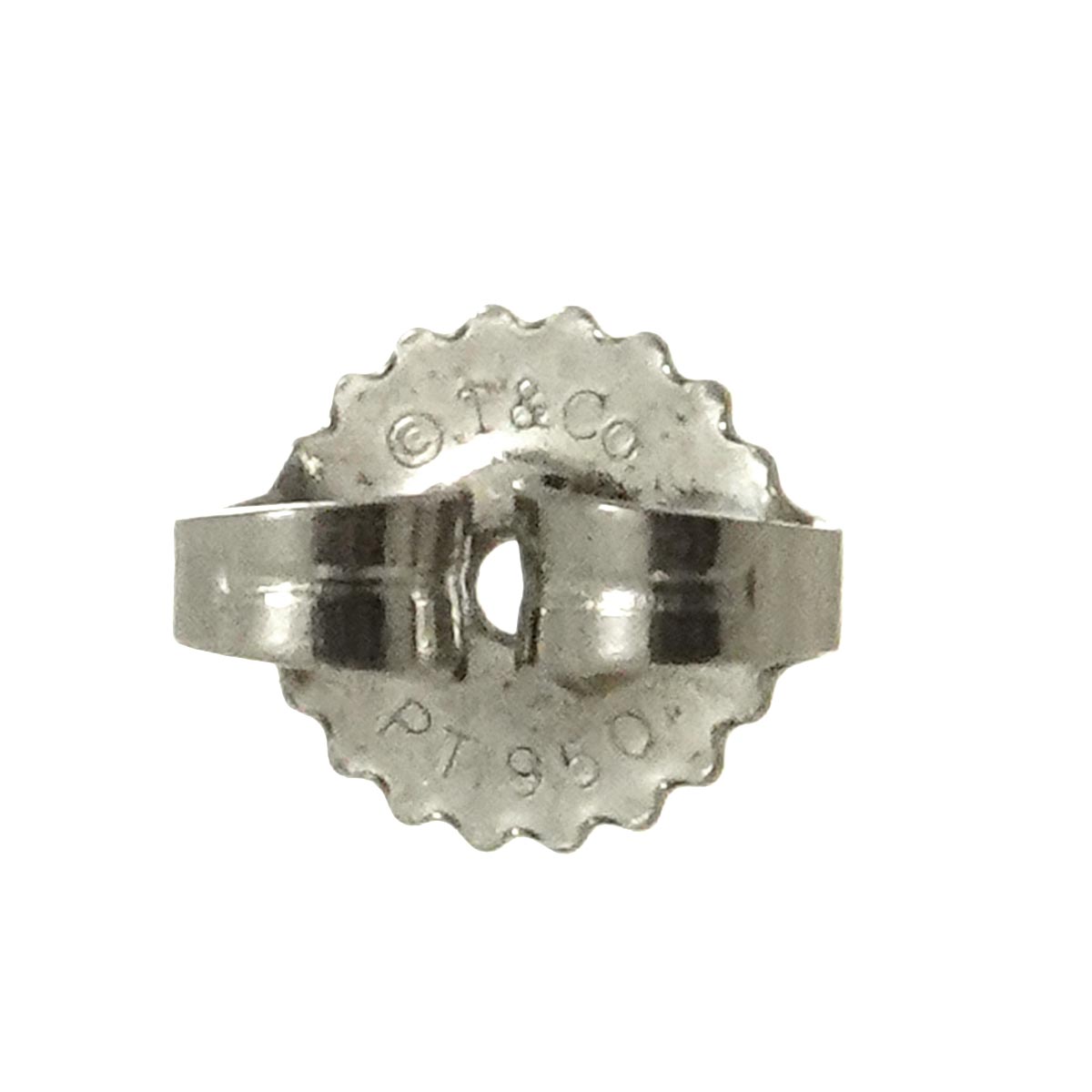 Bubble Diamond Earrings Pierced Pt