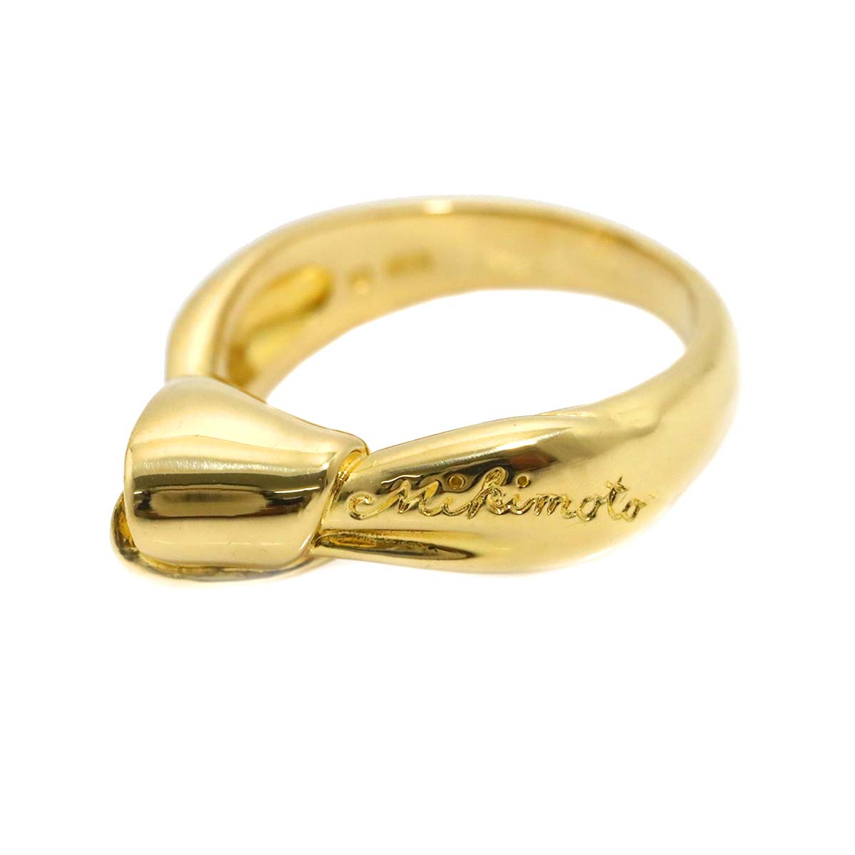 Ring 18K YG 750 Size6(US)