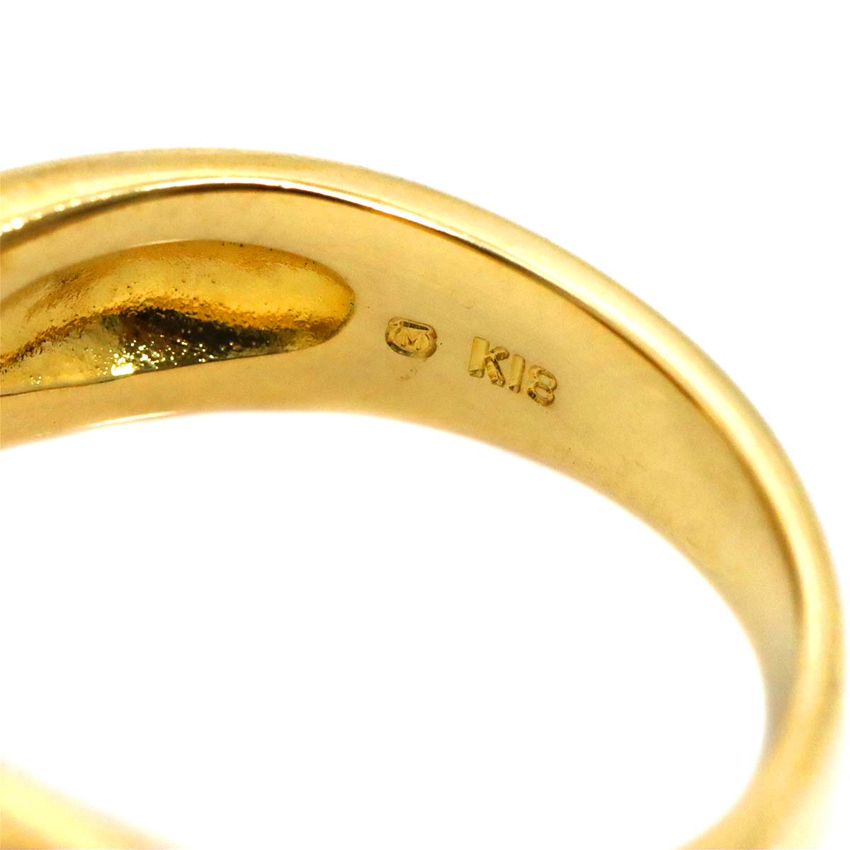 Ring 18K YG 750 Size6(US)