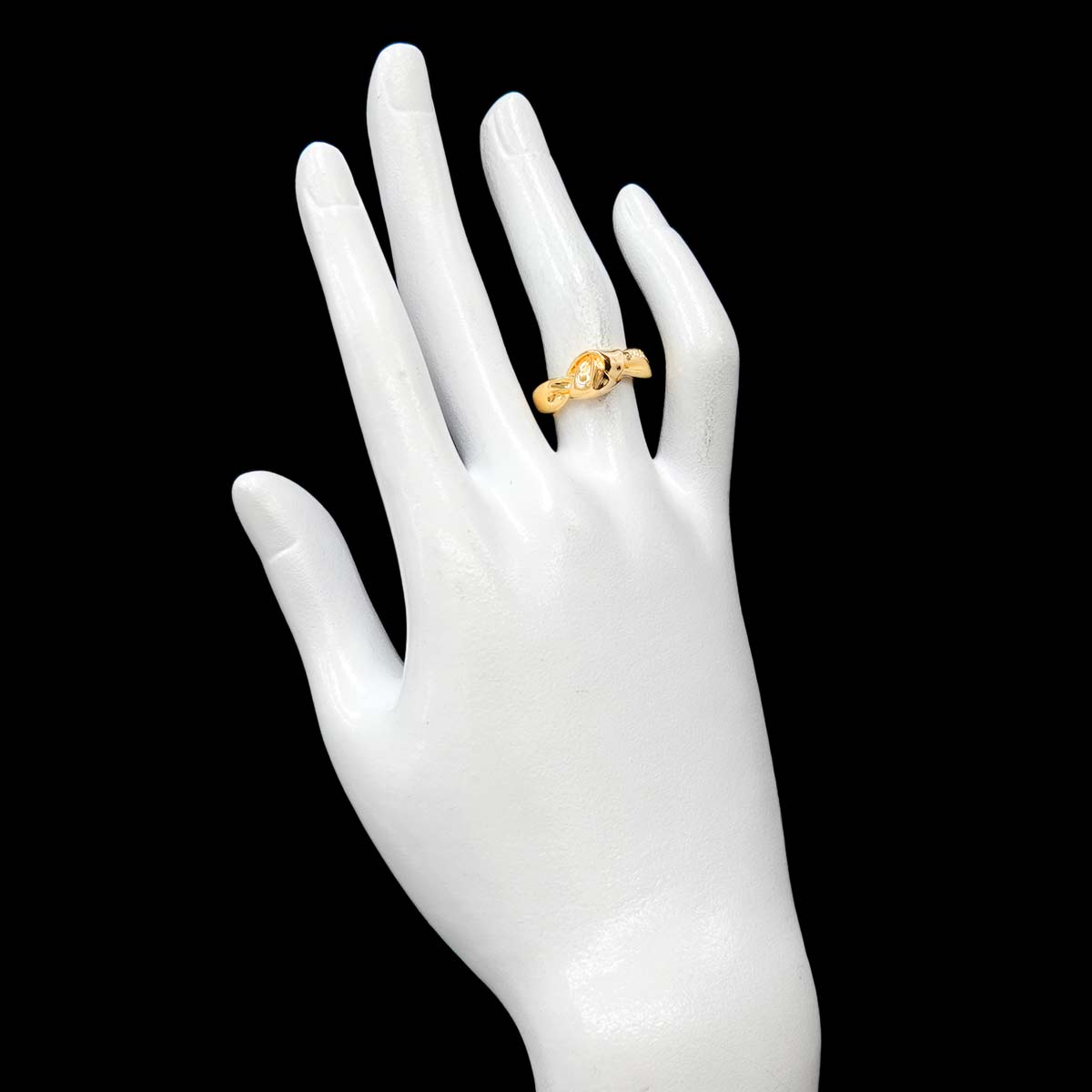 Ring 18K YG 750 Size6(US)