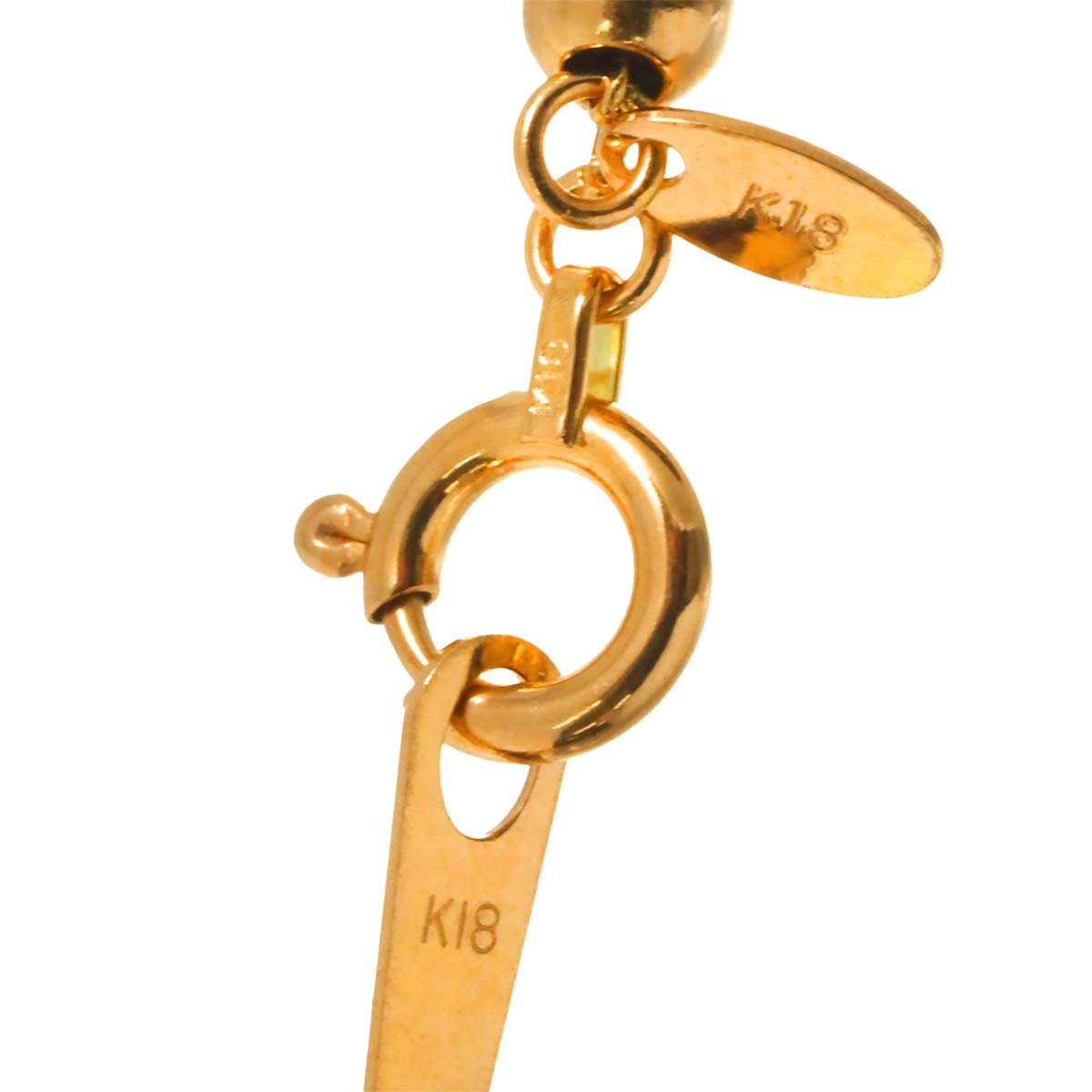 Diamond 0.15ct Necklace 18K Pink Gold 750