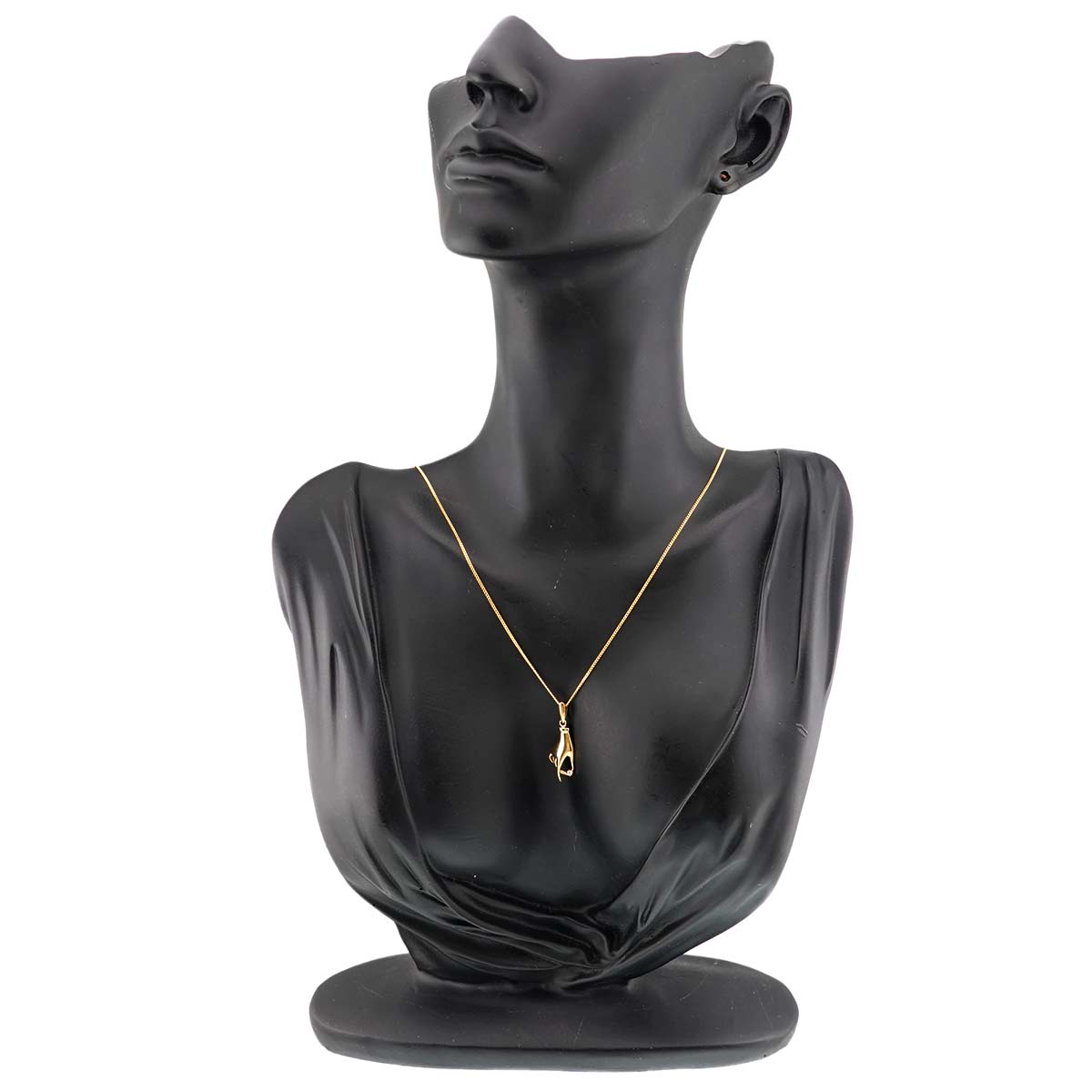Diamond Necklace 18K YG Yellow Gold 750