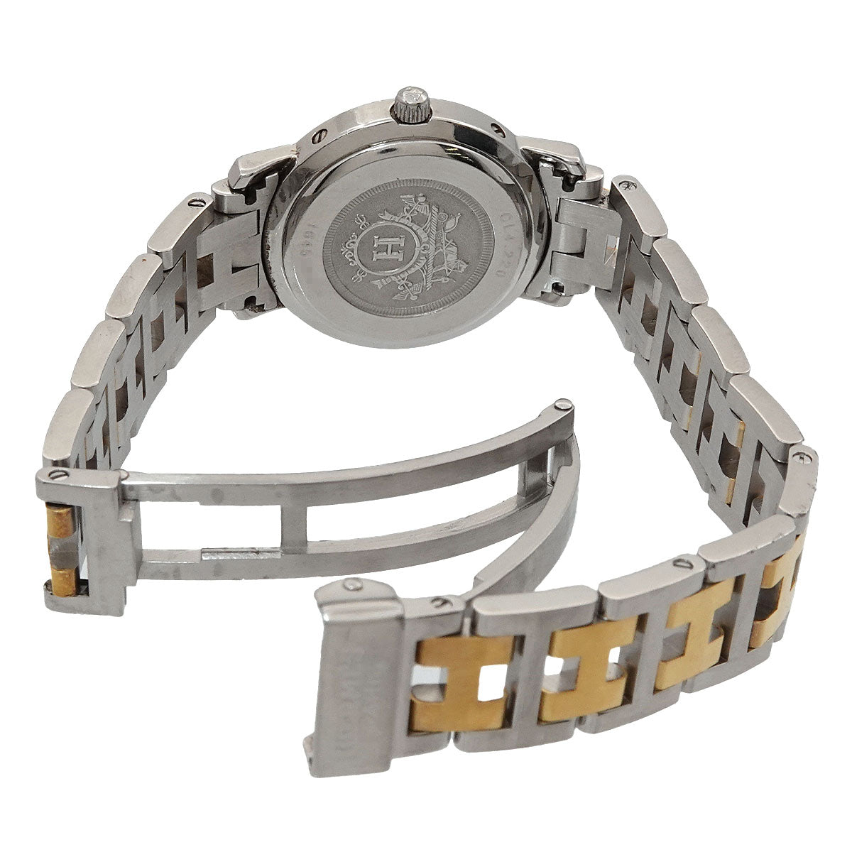 Clipper CL4 220 Quartz Date White Dial Ladies Watch