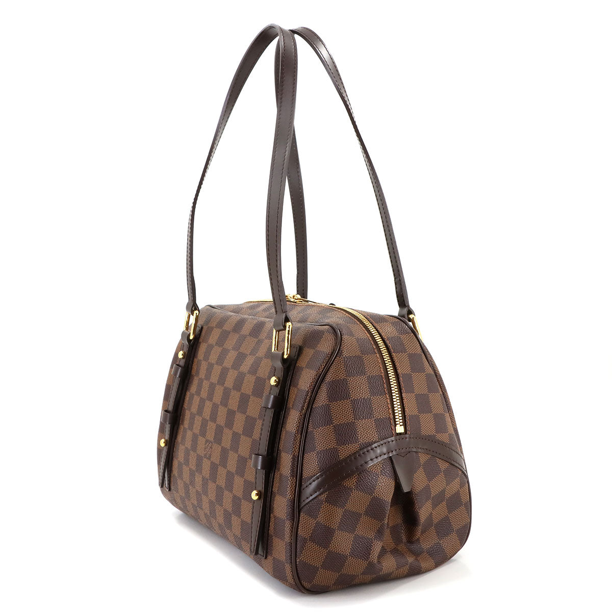 Damier Rivington PM Shoulder Bag Ebene N41157 Purse