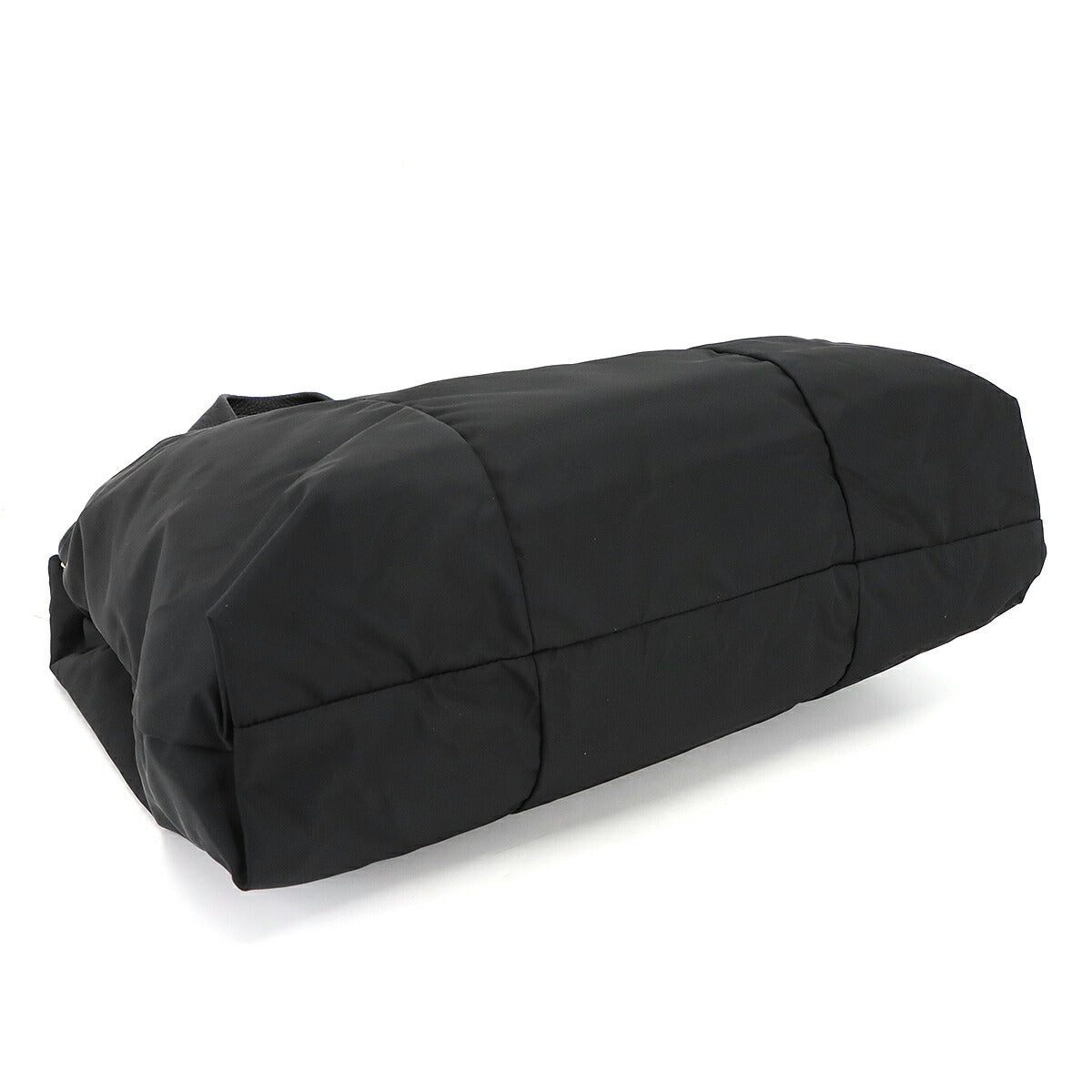 Tote Bag Nylon Leather Nero Black VA0677 Purse