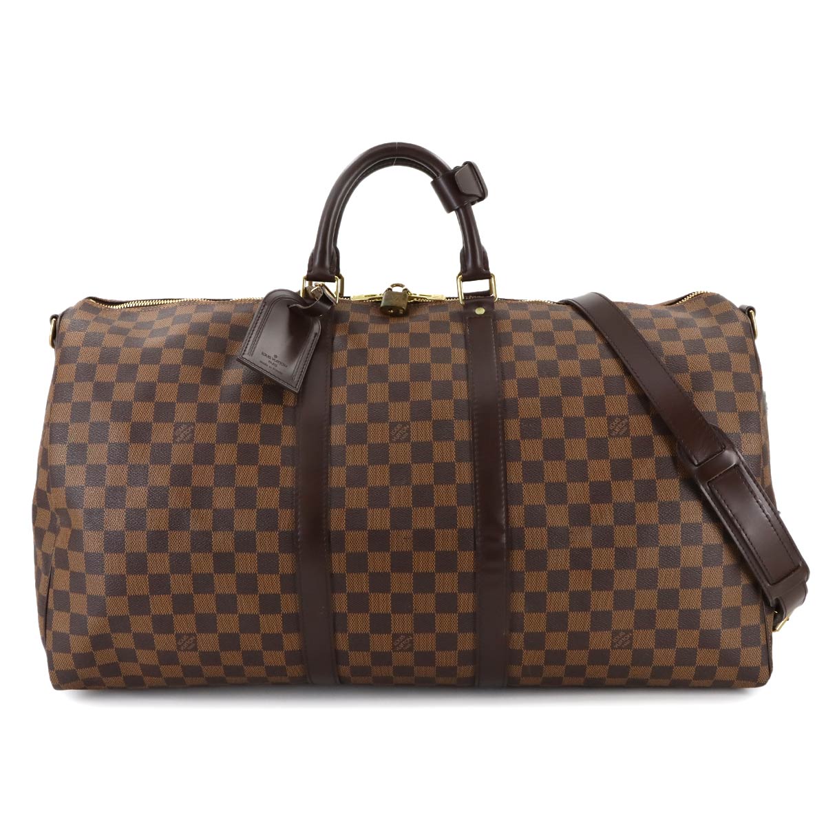Damier Keepall Bandouliere 55 Luggage Ebene N41414