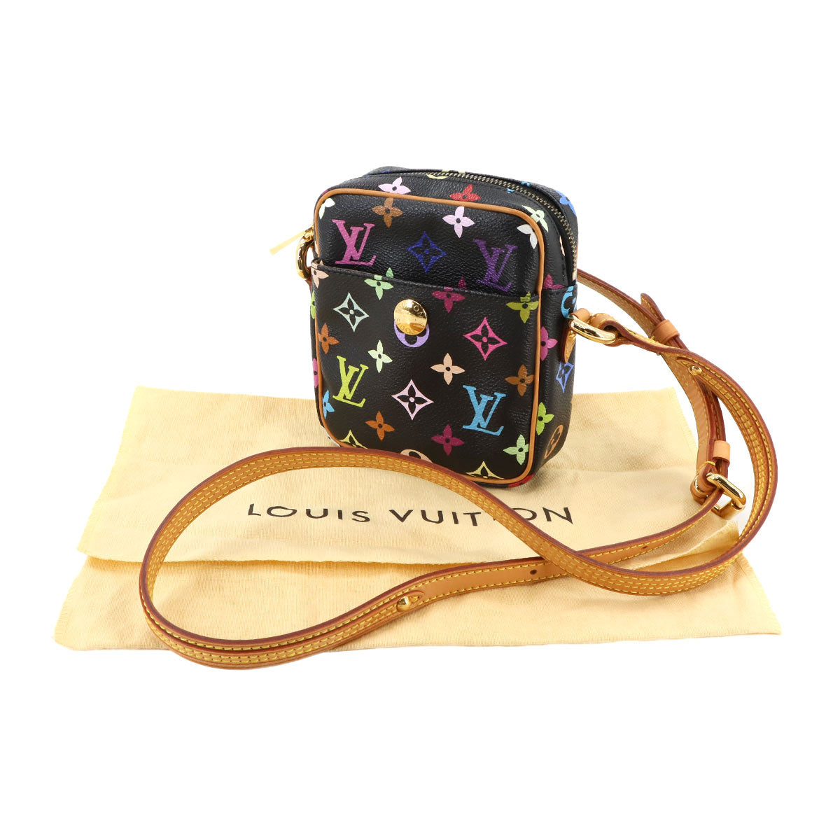 Monogram Multicolor Rift Mini Shoulder Bag Noir M40056