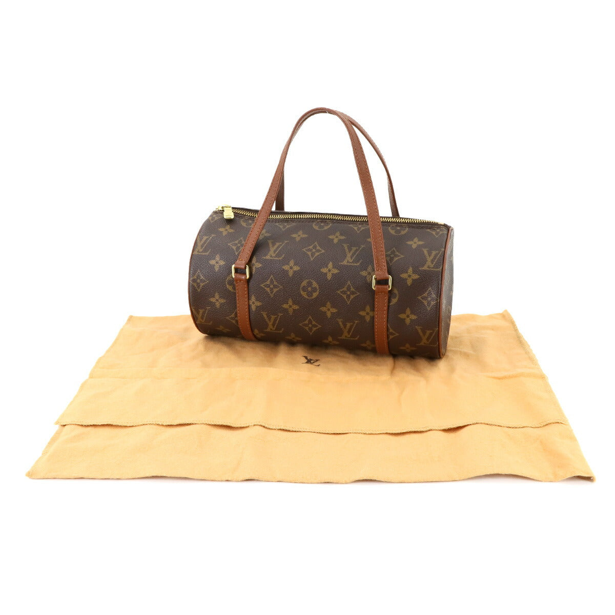 Monogram Papillon 26 Hand Bag Brown M51366 Purse