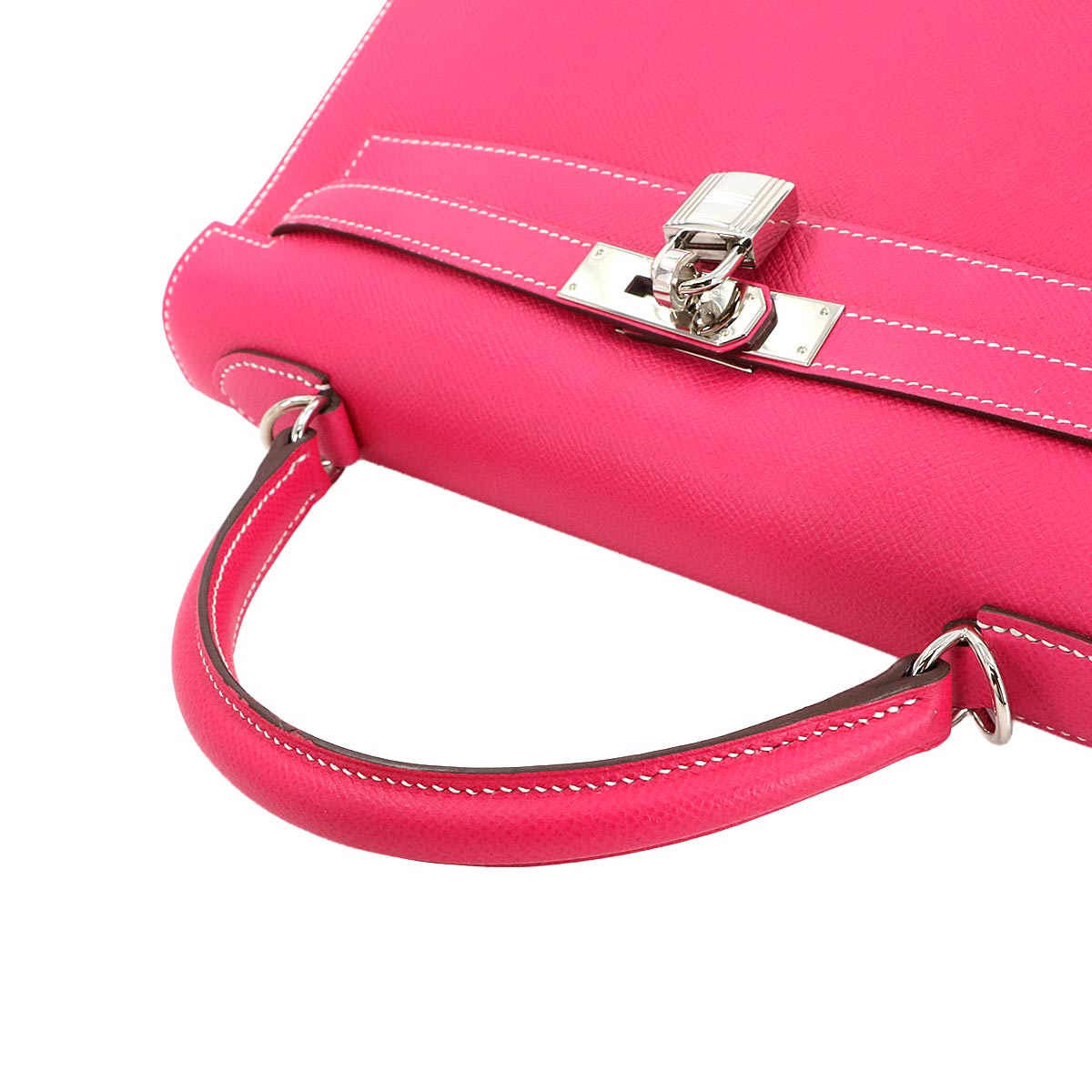 Kelly 32 2way Hand Shouder Bag Epsom Rose tyrien