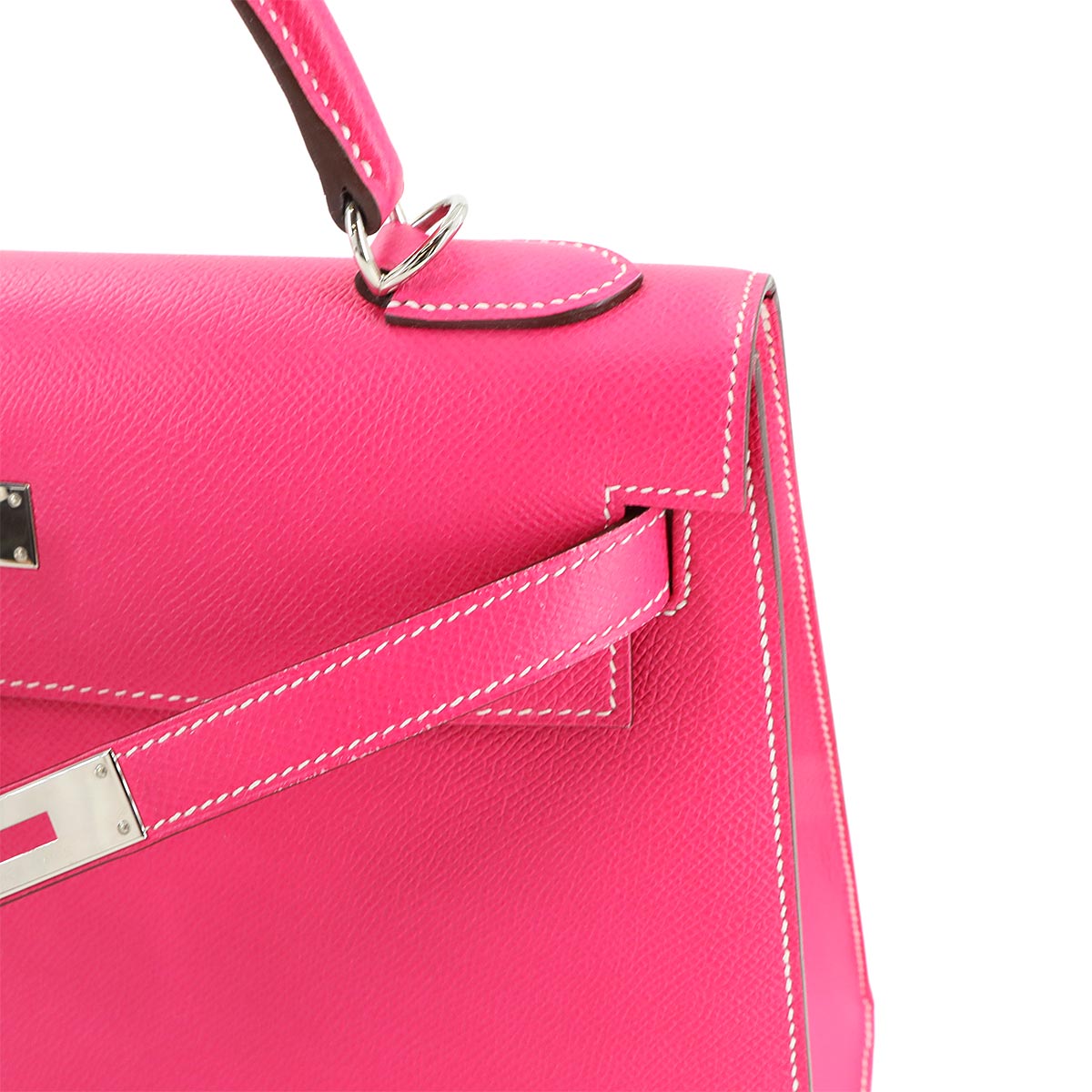 Kelly 32 2way Hand Shouder Bag Epsom Rose tyrien