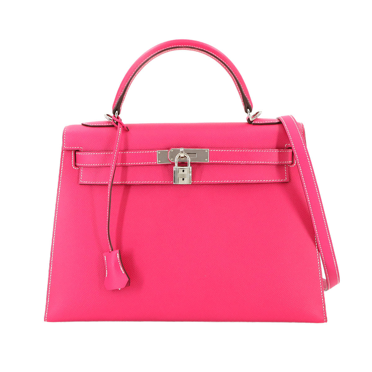 Kelly 32 2way Hand Shouder Bag Epsom Rose tyrien