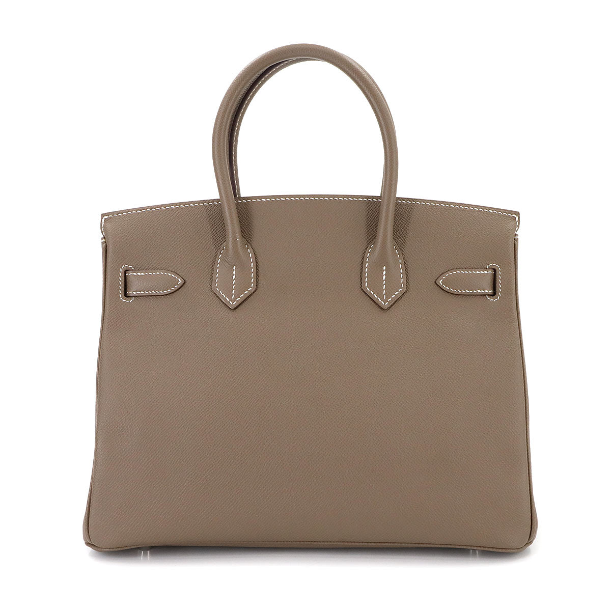 Birkin 30 Veau Epsom Etoupe Hand Bag Purse Beige