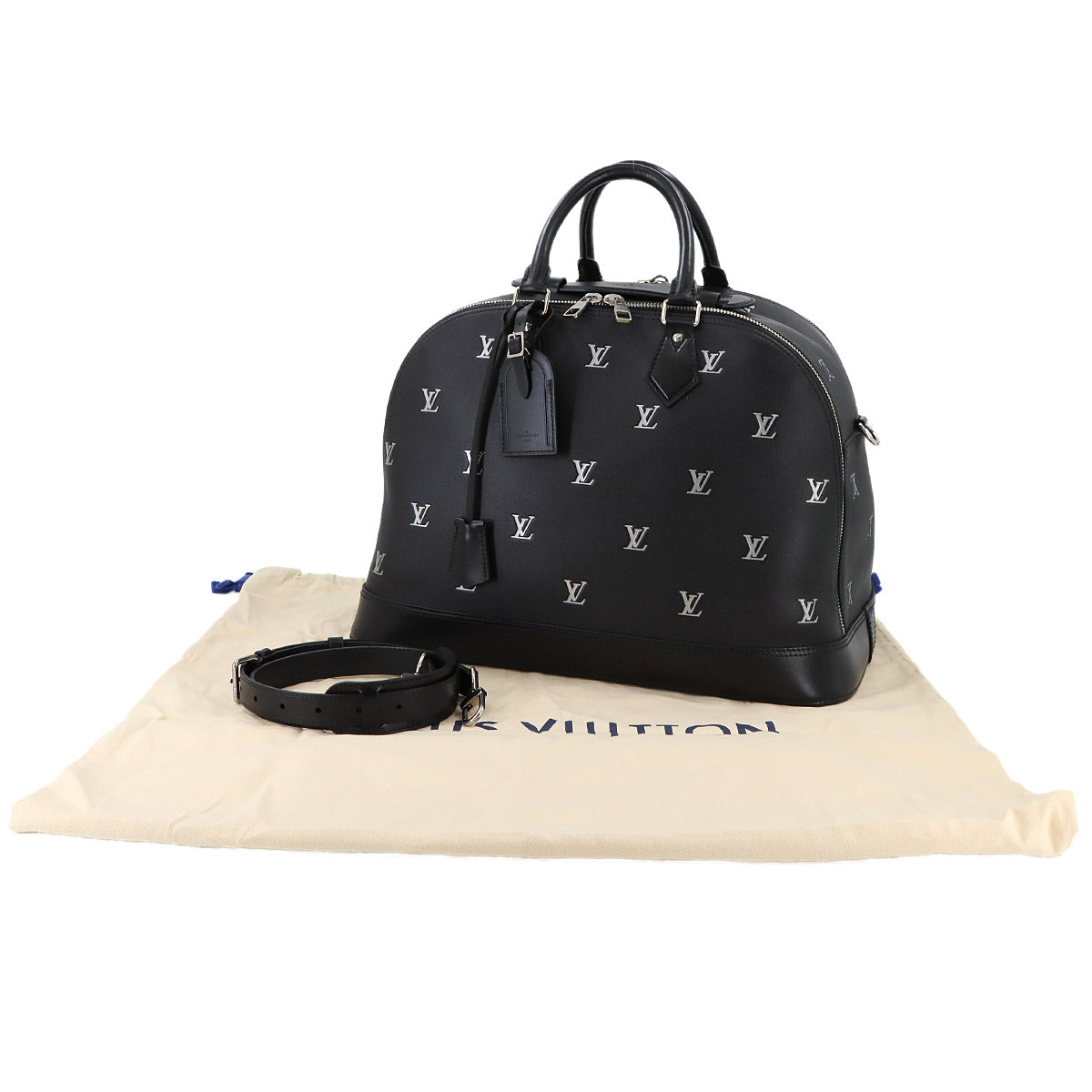 LV Blason Alma Daffle Boston Shoulder Bag M24397 Luggage