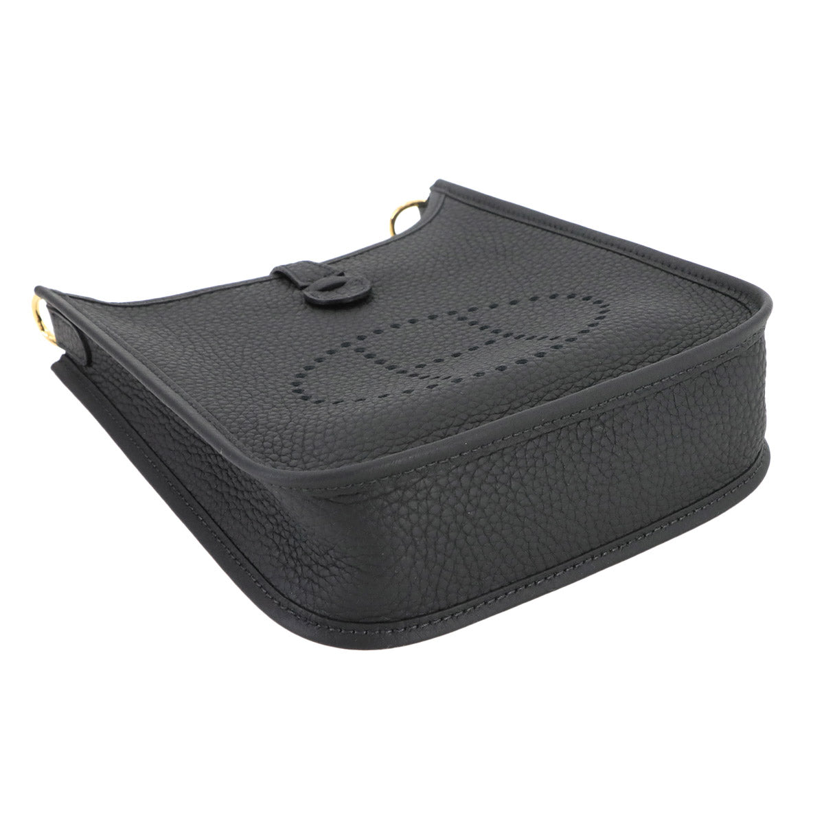 Evelyne Amazone TPM Shoulder Bag Taurillon Clemence Black