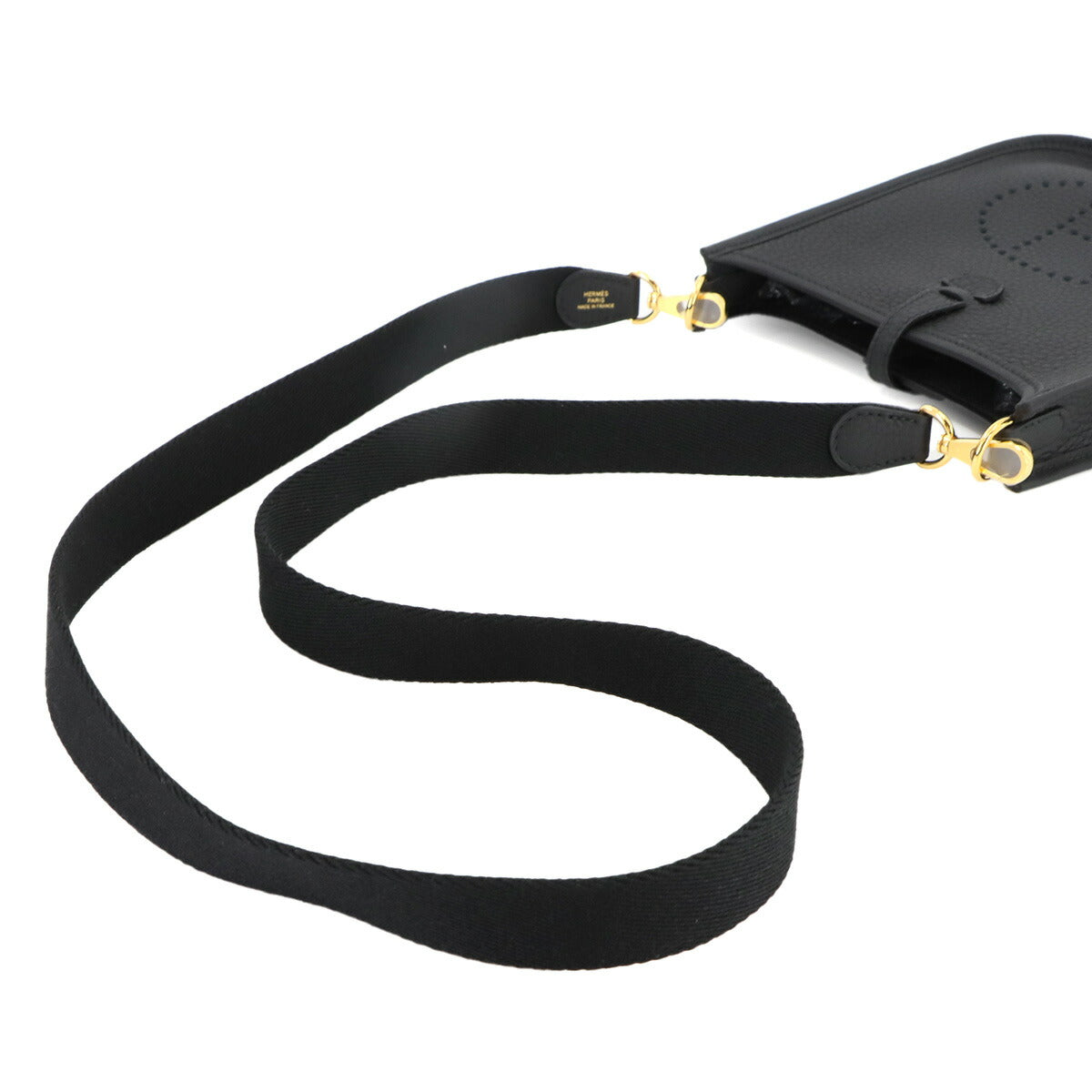 Evelyne Amazone TPM Shoulder Bag Taurillon Clemence Black