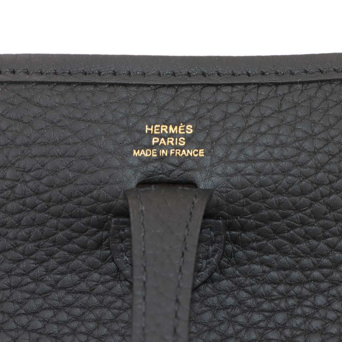 Evelyne Amazone TPM Shoulder Bag Taurillon Clemence Black