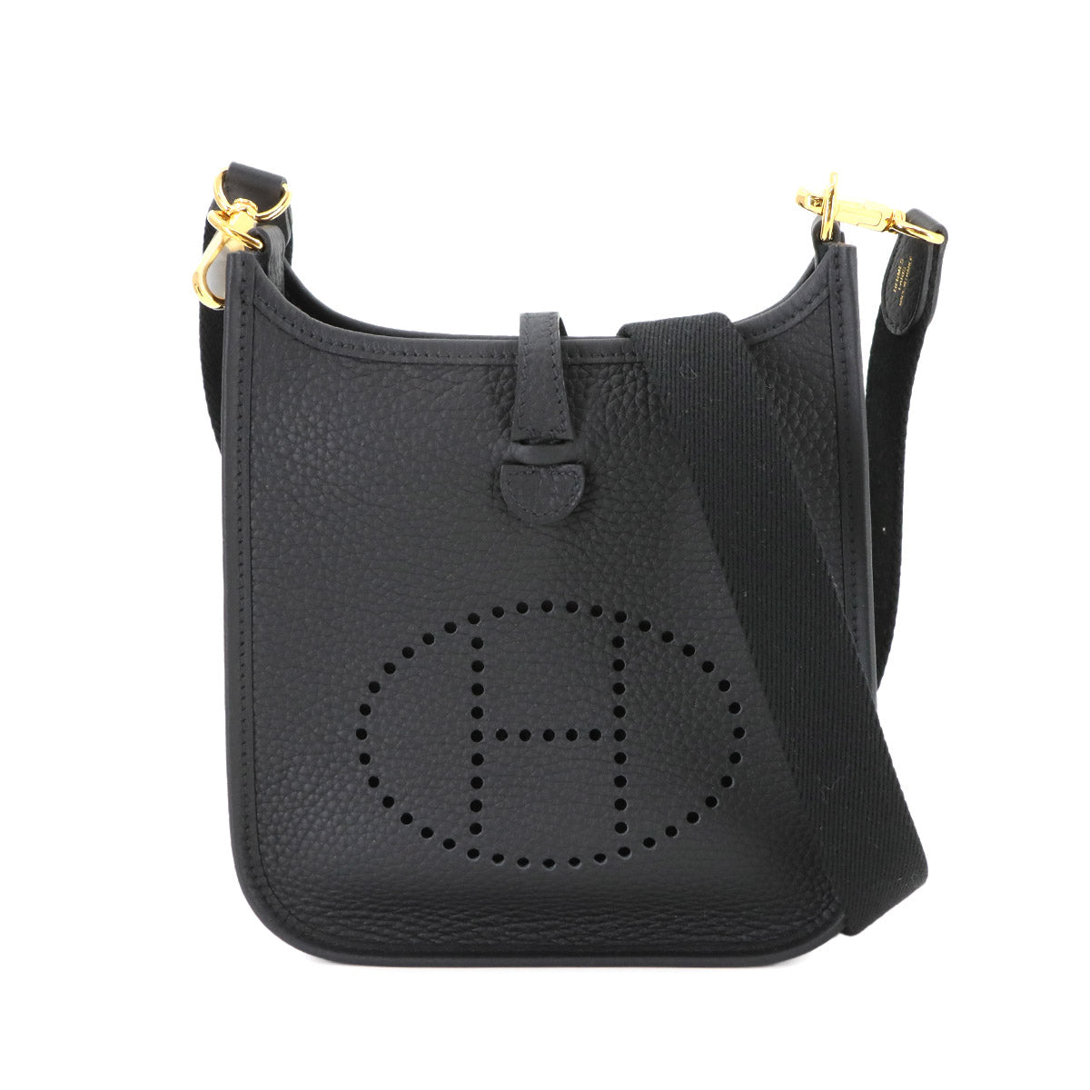 Evelyne Amazone TPM Shoulder Bag Taurillon Clemence Black