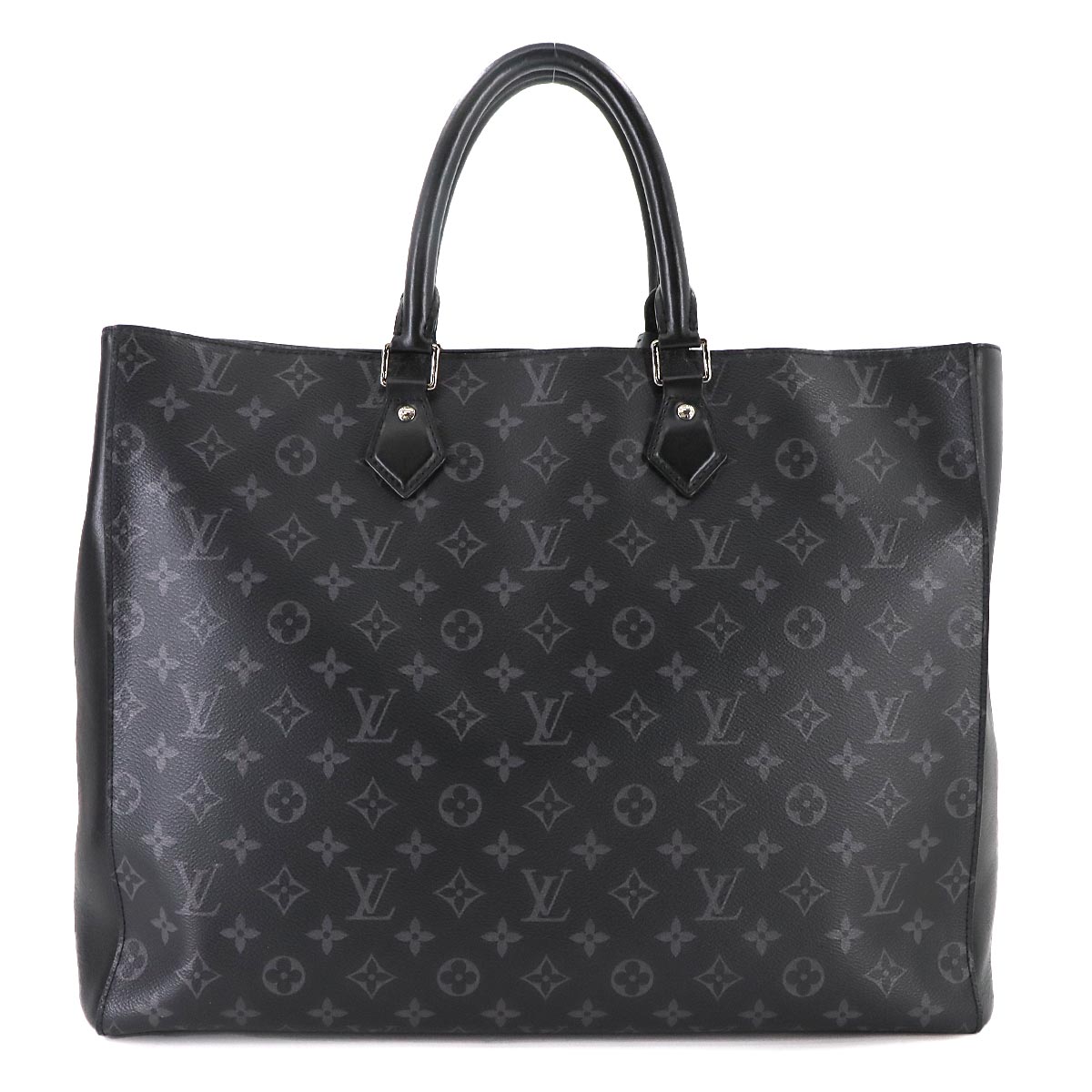 Monogram Eclipse Grand Sac Tote Bag Black M44733 Purse