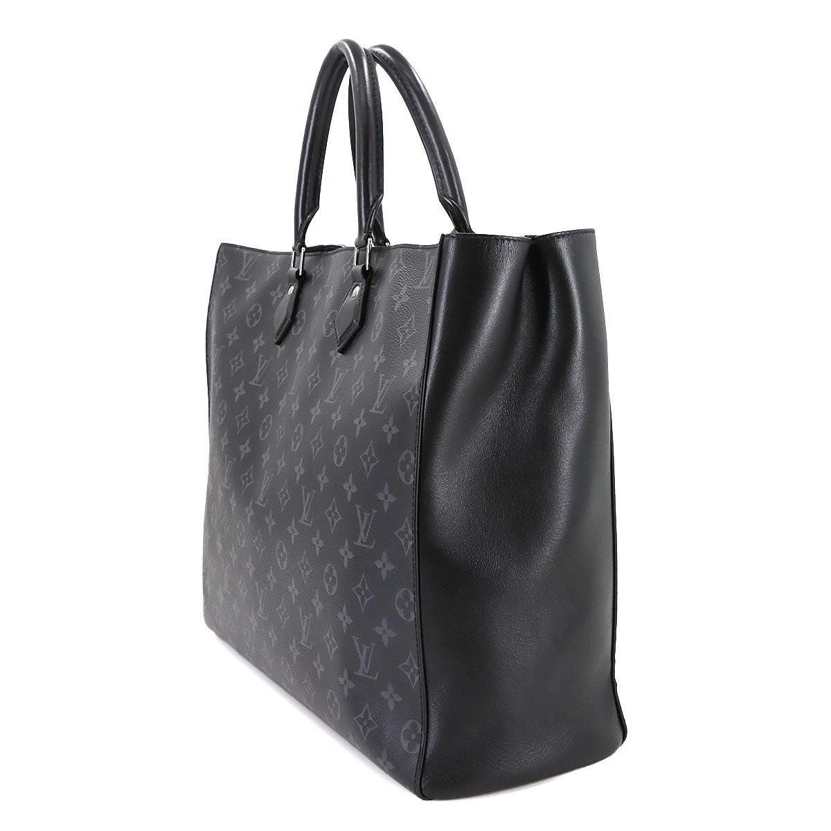 Monogram Eclipse Grand Sac Tote Bag Black M44733 Purse