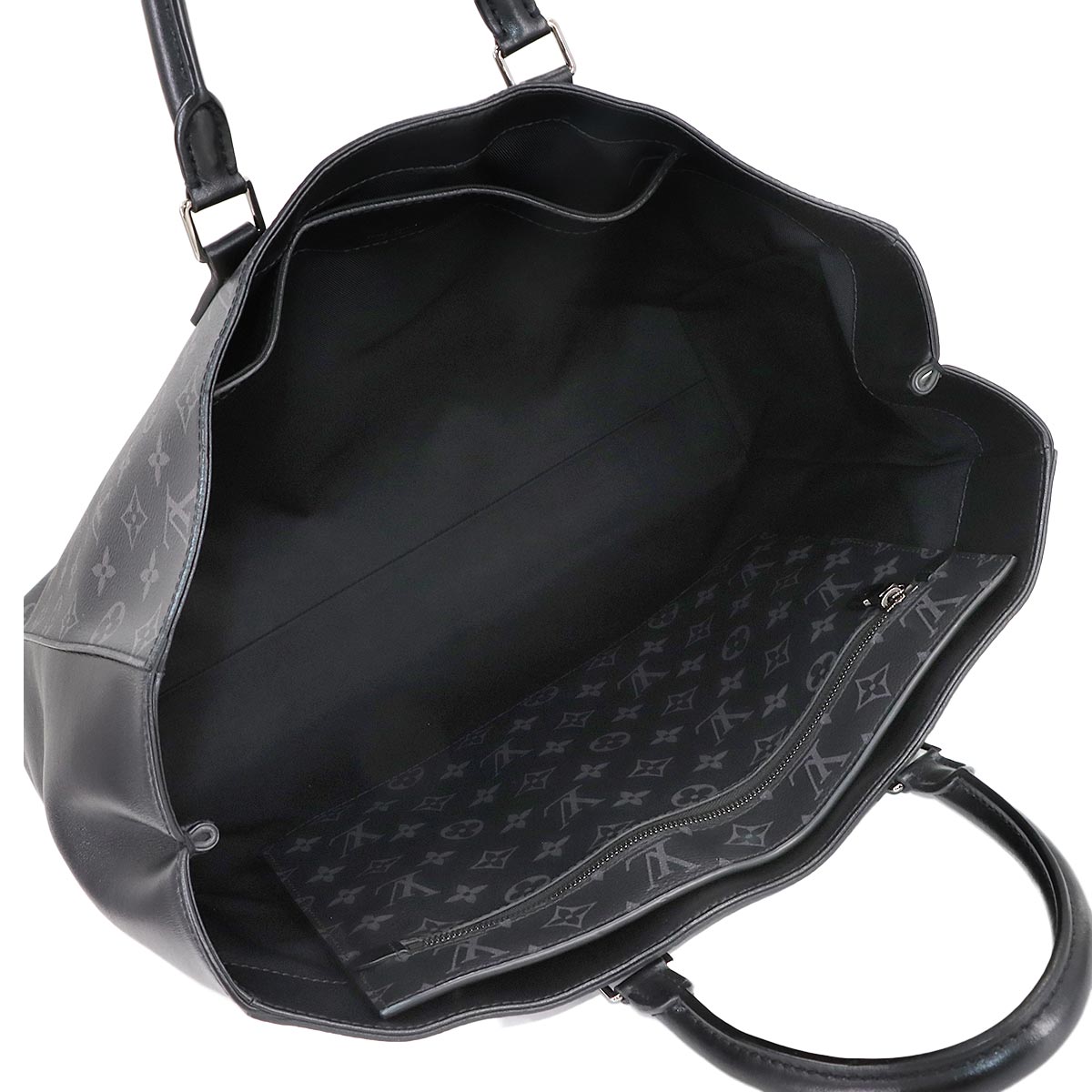 Monogram Eclipse Grand Sac Tote Bag Black M44733 Purse