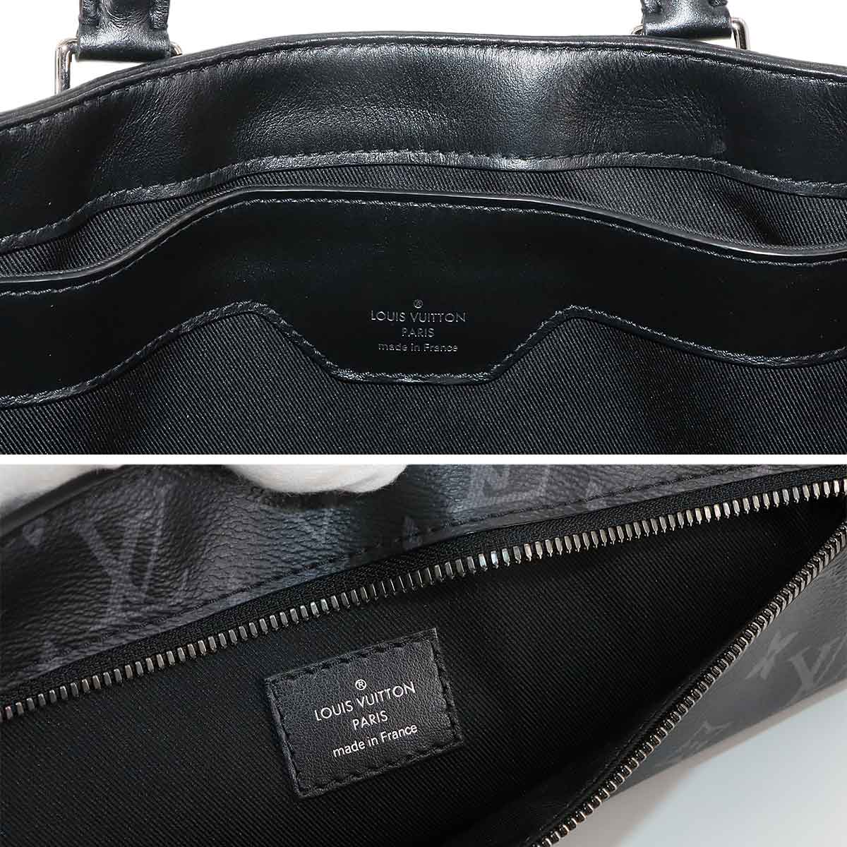 Monogram Eclipse Grand Sac Tote Bag Black M44733 Purse