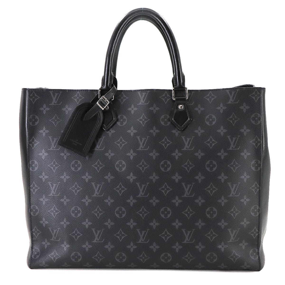 Monogram Eclipse Grand Sac Tote Bag Black M44733 Purse