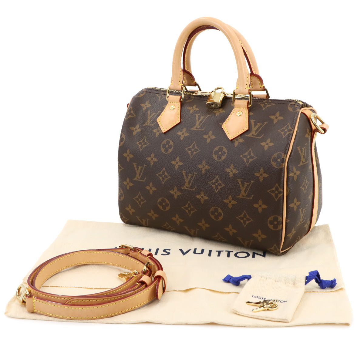 Monogram Speedy Bandouliere 25 2way Bag Brown M41113