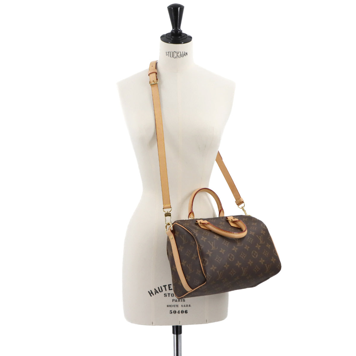 Monogram Speedy Bandouliere 25 2way Bag Brown M41113