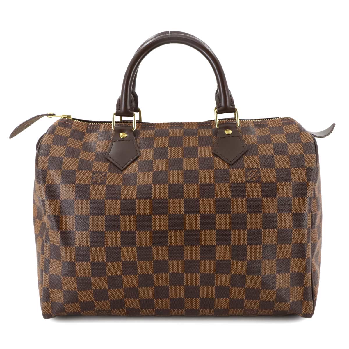 Damier Speedy 30 Hand Bag Ebene N41531 Brown Purse