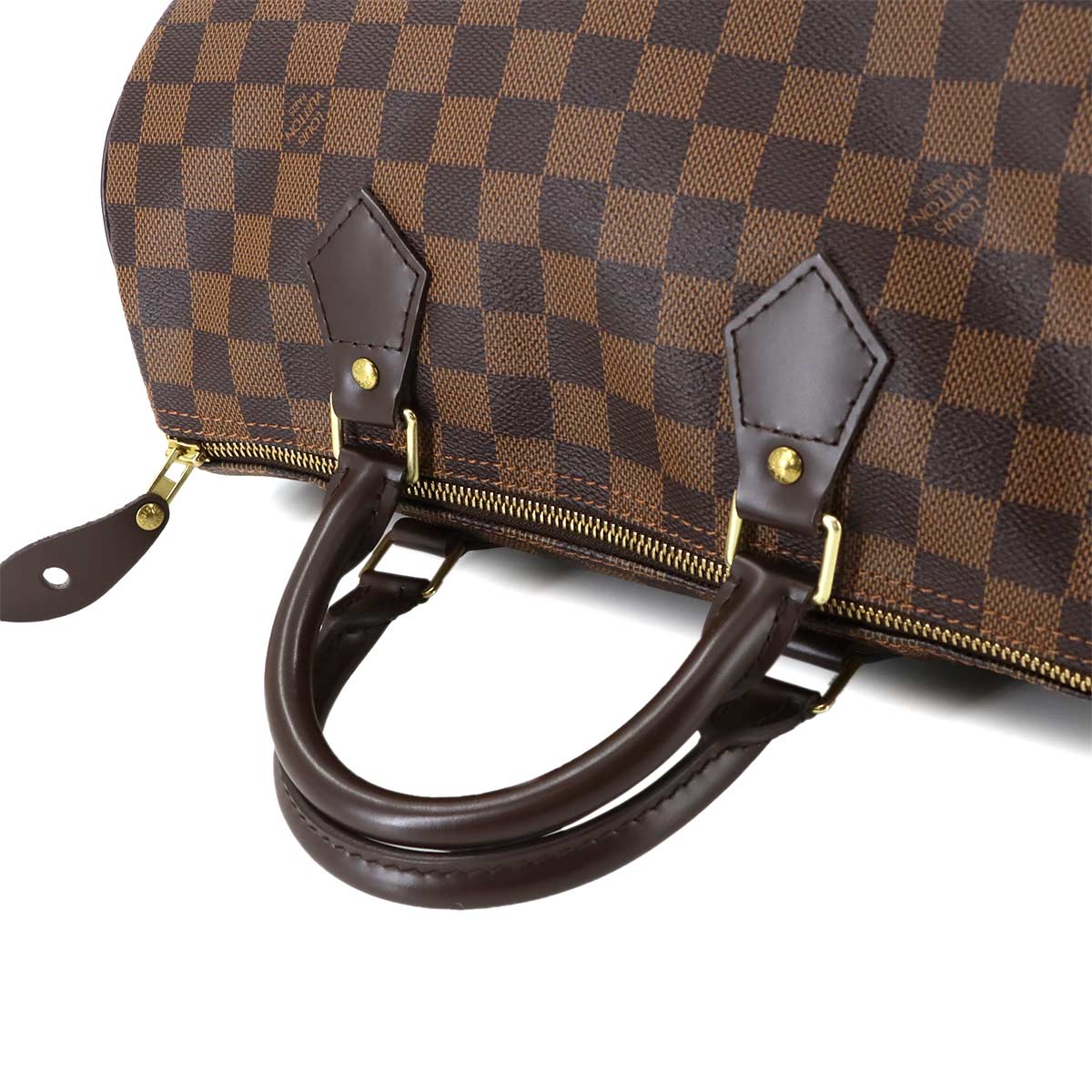 Damier Speedy 30 Hand Bag Ebene N41531 Brown Purse