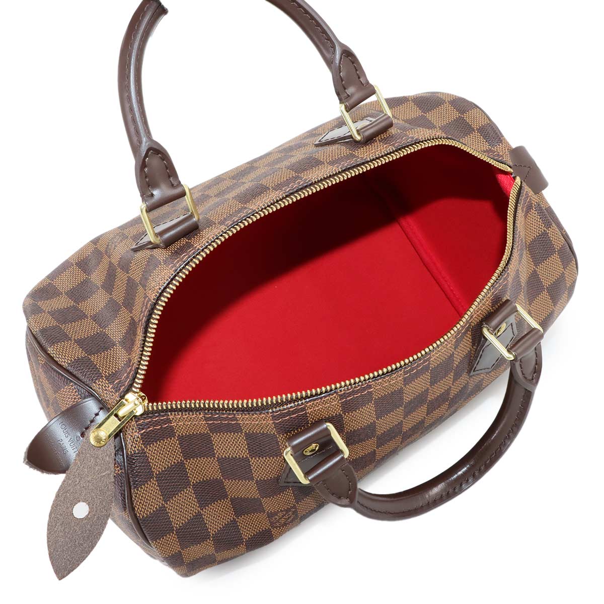 Damier Speedy 30 Hand Bag Ebene N41531 Brown Purse