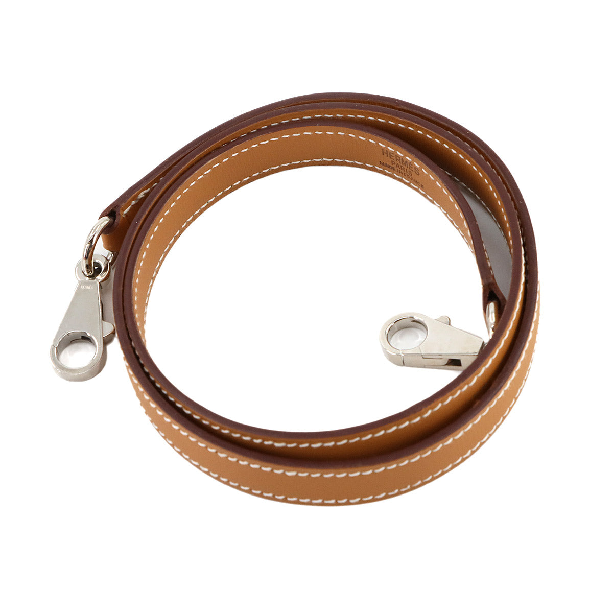 Shoulder Strap Chamonix Leather Natural Brown