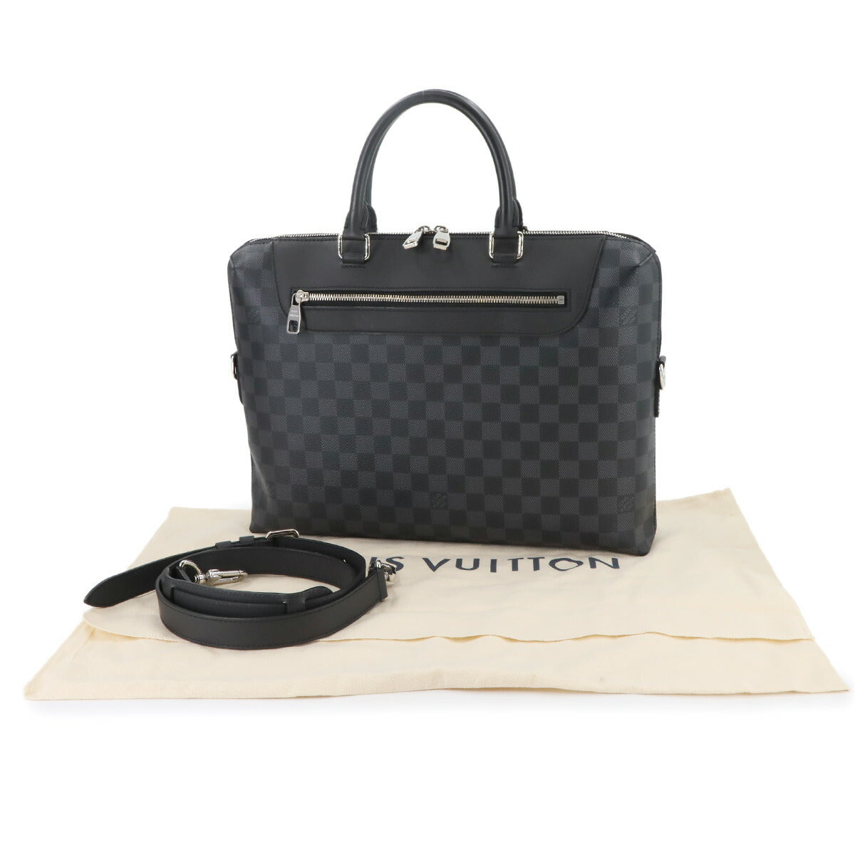 Damier Graphite PDJ NM Business Shoulder Bag N48260