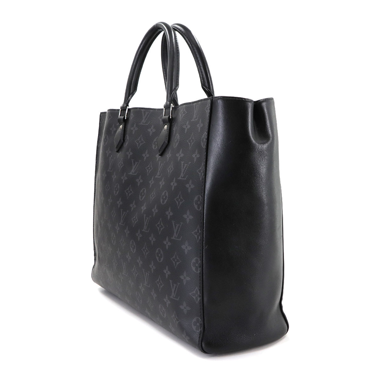Monogram Eclipse Grand Sac Tote Bag Black M44733 Purse