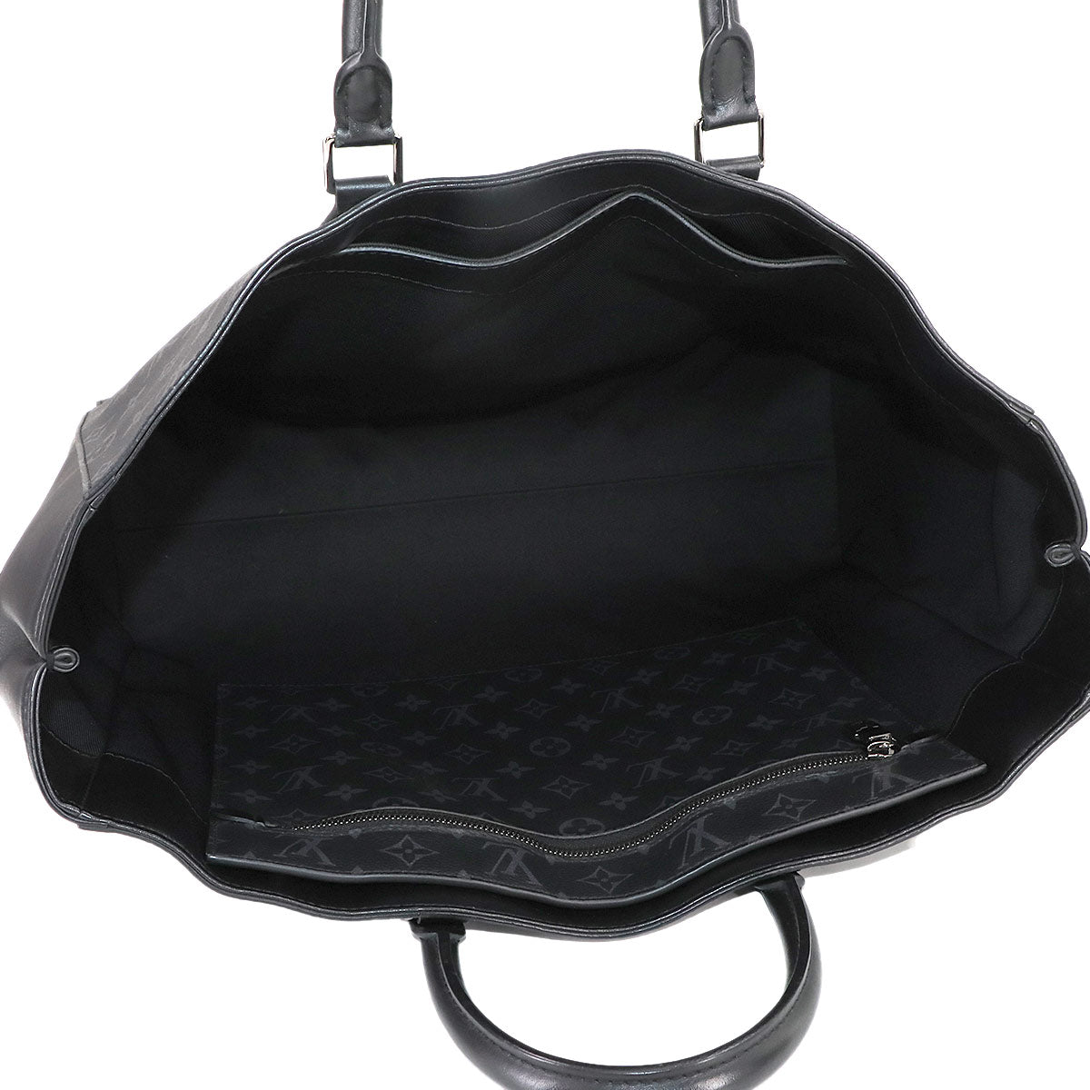 Monogram Eclipse Grand Sac Tote Bag Black M44733 Purse
