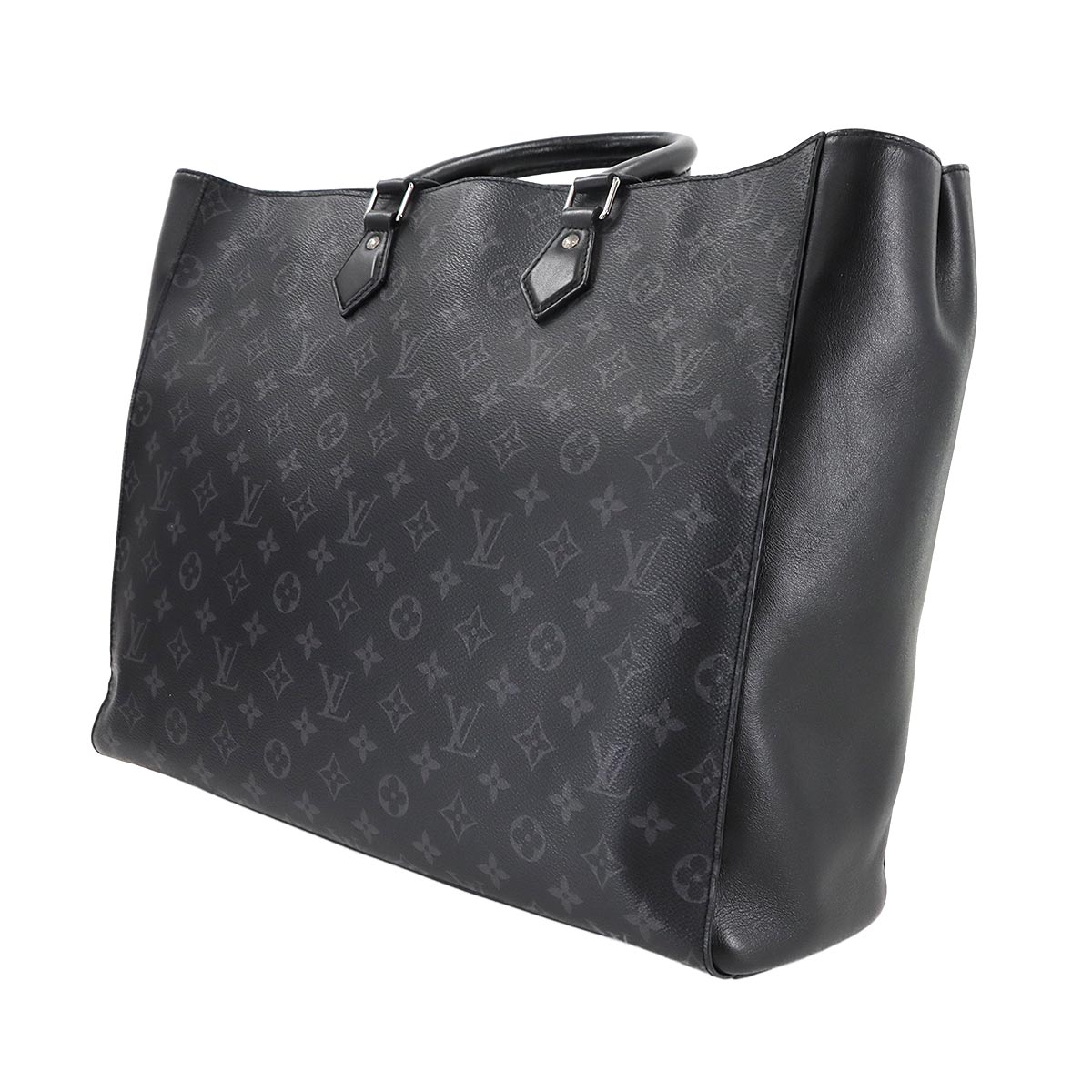 Monogram Eclipse Grand Sac Tote Bag Black M44733 Purse