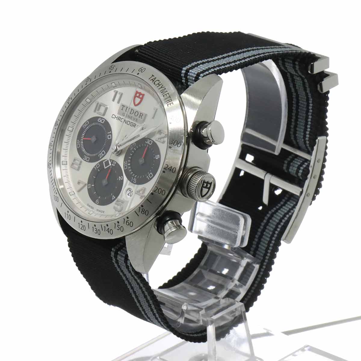 Fastrider 42000 Chronograph Date Silver Dial Mens Watch