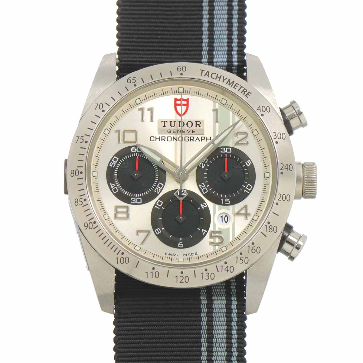 Fastrider 42000 Chronograph Date Silver Dial Mens Watch
