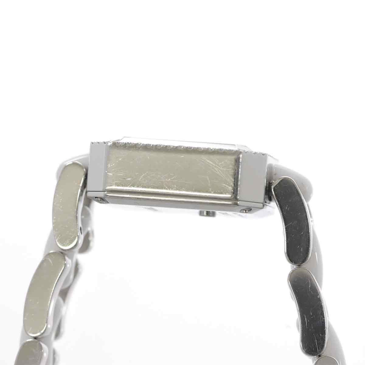 Premiere H2132 Diamond Bezel Ceramic Quartz White Dial Ladies