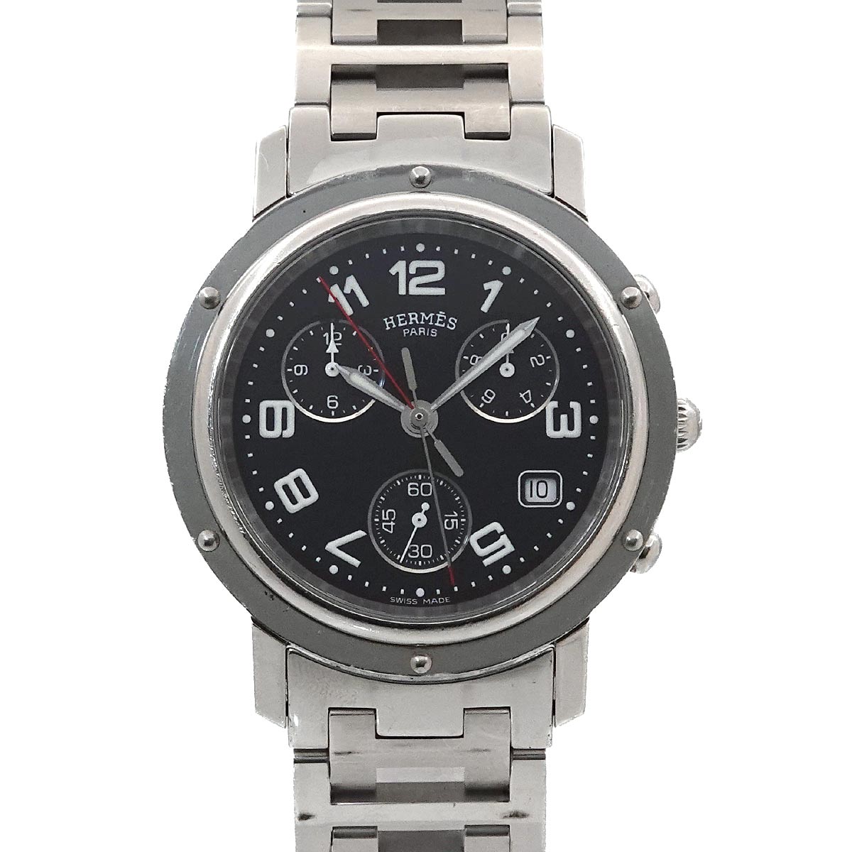 Clipper Chronograph CL1.910 Date Black Dial Mens Watch