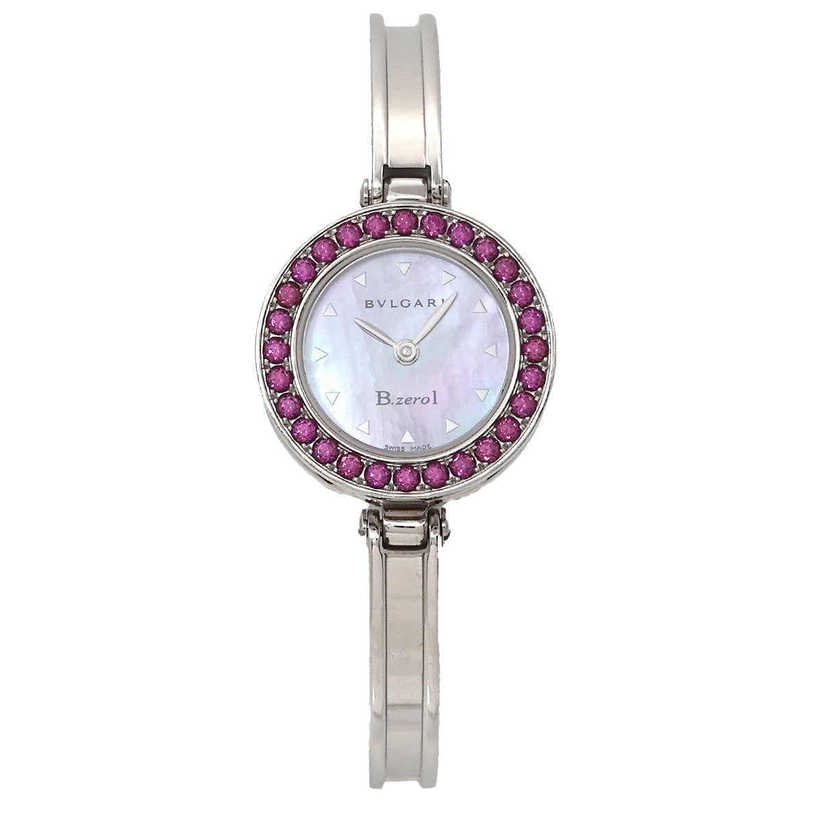 B-Zero1 BZ22S Bangle Watch Quartz purple Shell Dial Ladies