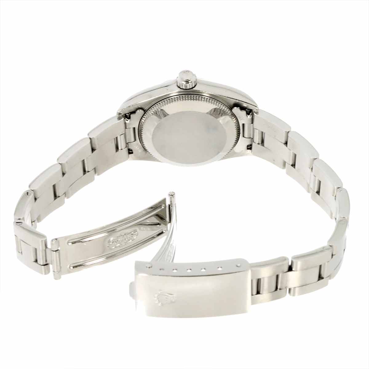 Oyster perpetual 76080 Serial K Blue Dial Ladies Watch