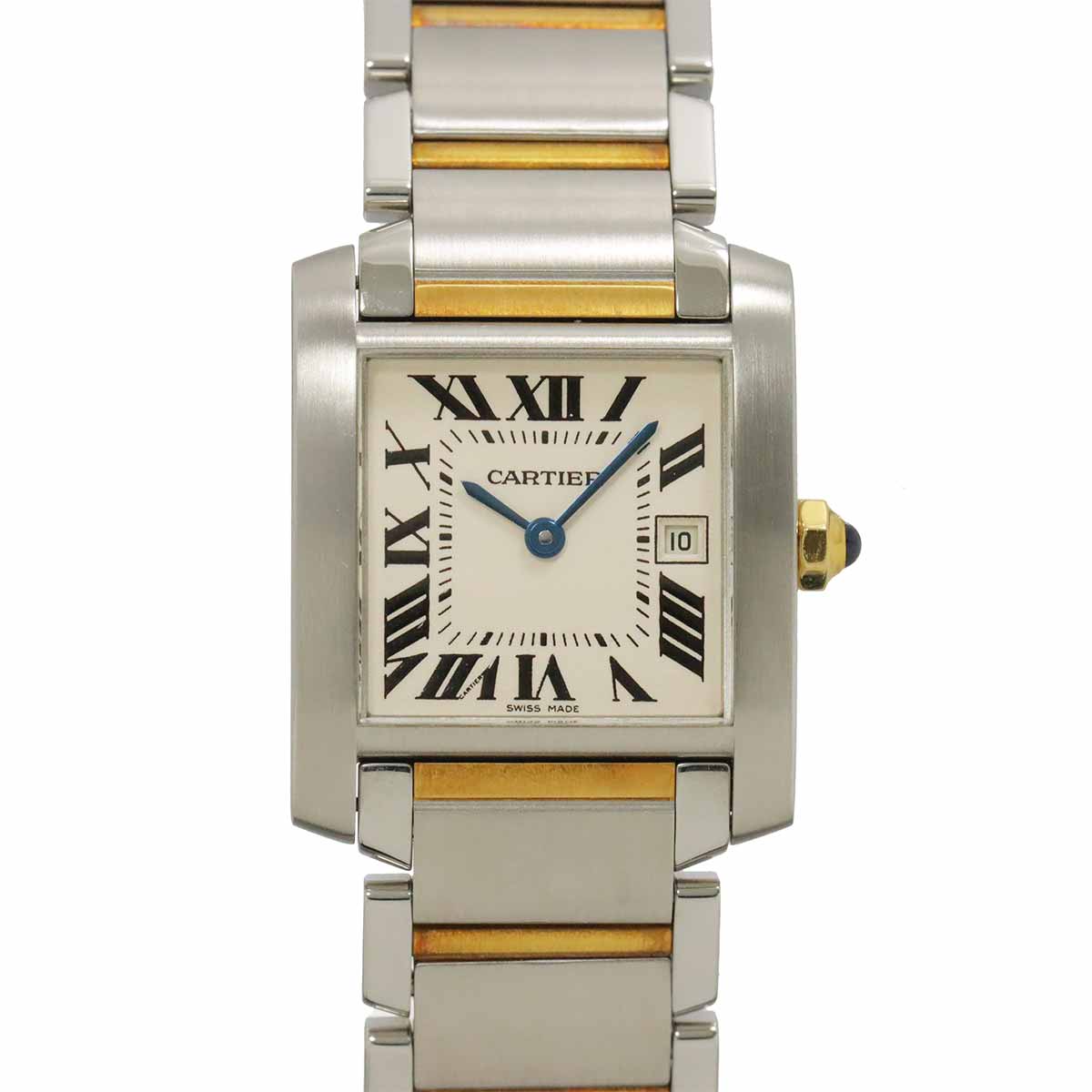 Tank Francaise MM W51012Q4 Quartz 750 YG Cream Dial Boys