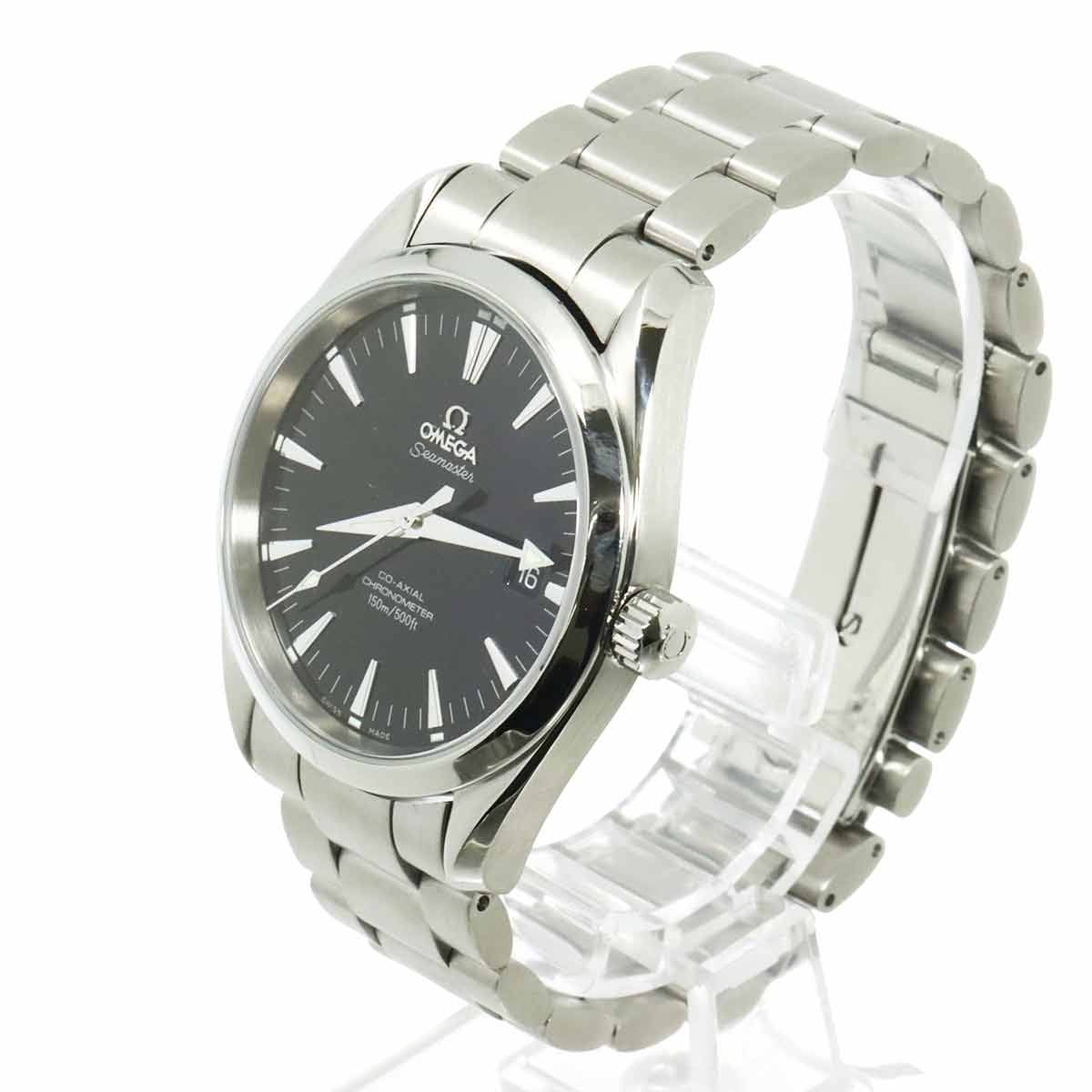 Seamaster Aqua Terra Co-axial 2503 50 Date Black Dial Mens