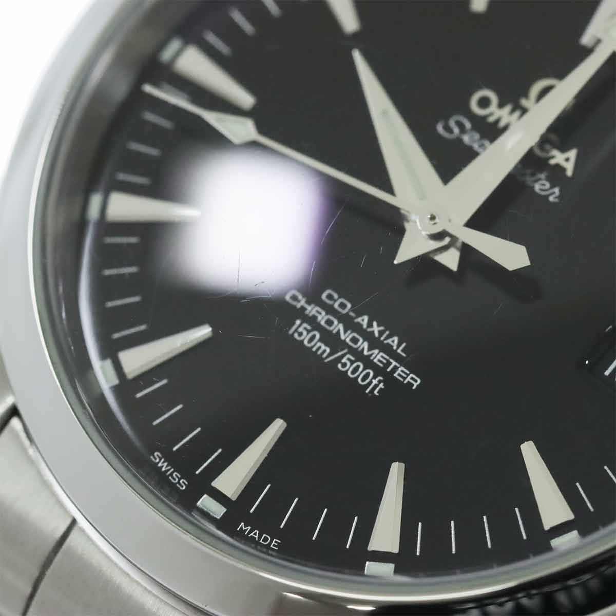 Seamaster Aqua Terra Co-axial 2503 50 Date Black Dial Mens