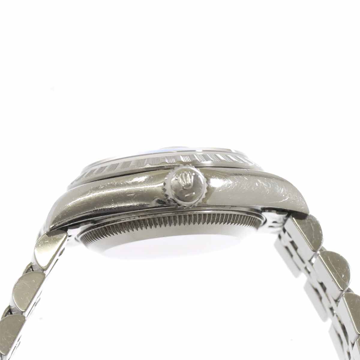 Oyster Perpetual Date 69240 Serial W Black Dial Ladies Watch