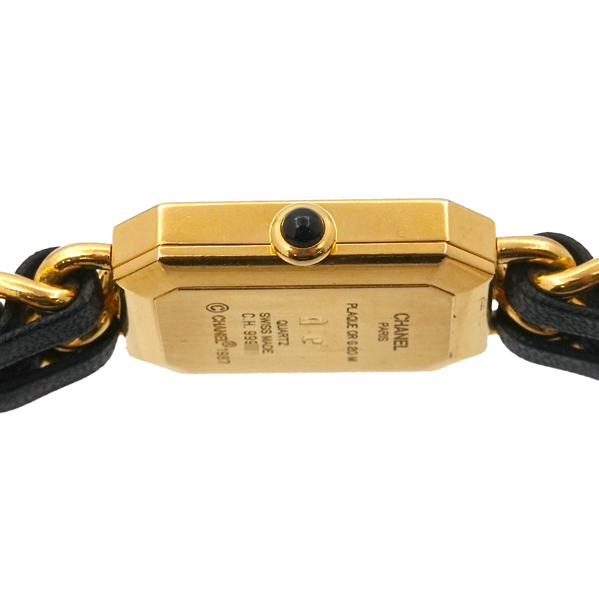 Premiere Size M H0001 Vintage Quartz Black Dial Ladies Watch