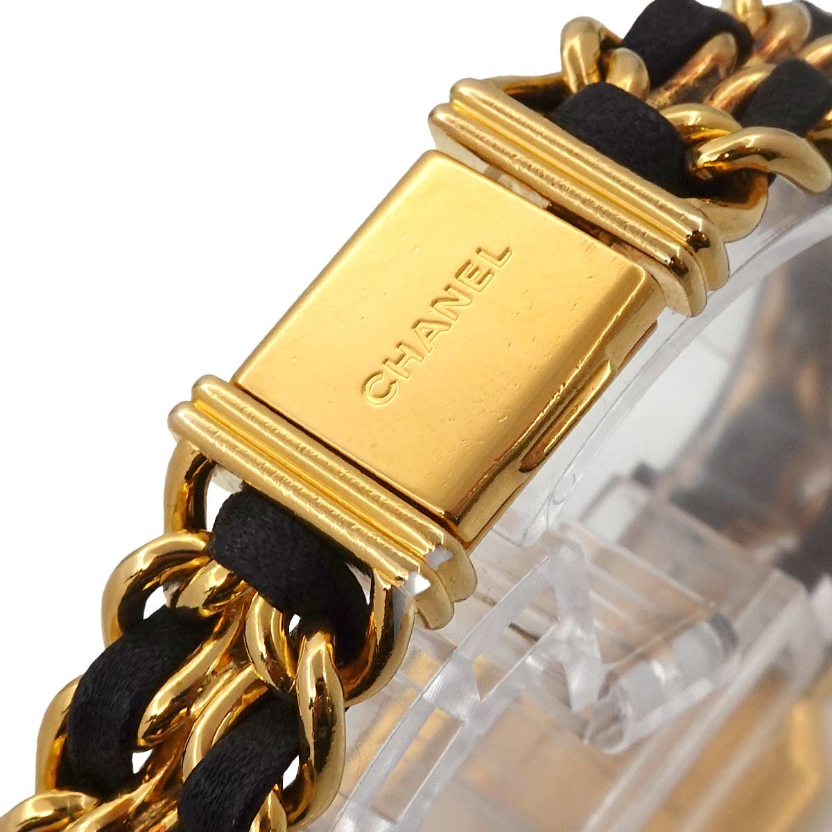 Premiere Size M H0001 Vintage Quartz Black Dial Ladies Watch